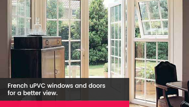 uPVC French doors