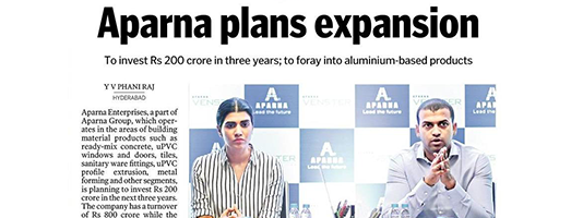 Telangana Aparna Enterprises 19.07.2018 pg 13 523x200