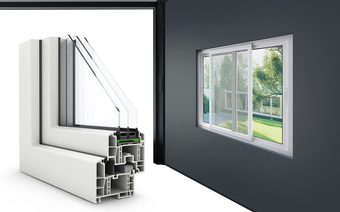 uPVC Windows Multi Chamber